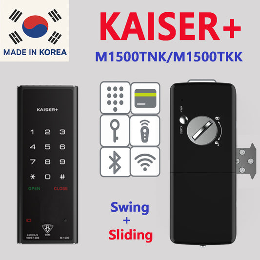 [Vertical Sliding Lock] M1500TNK, BLE Smart Lock, WiFi Smart Lock, Remote Control Door Lock, Digital Lock