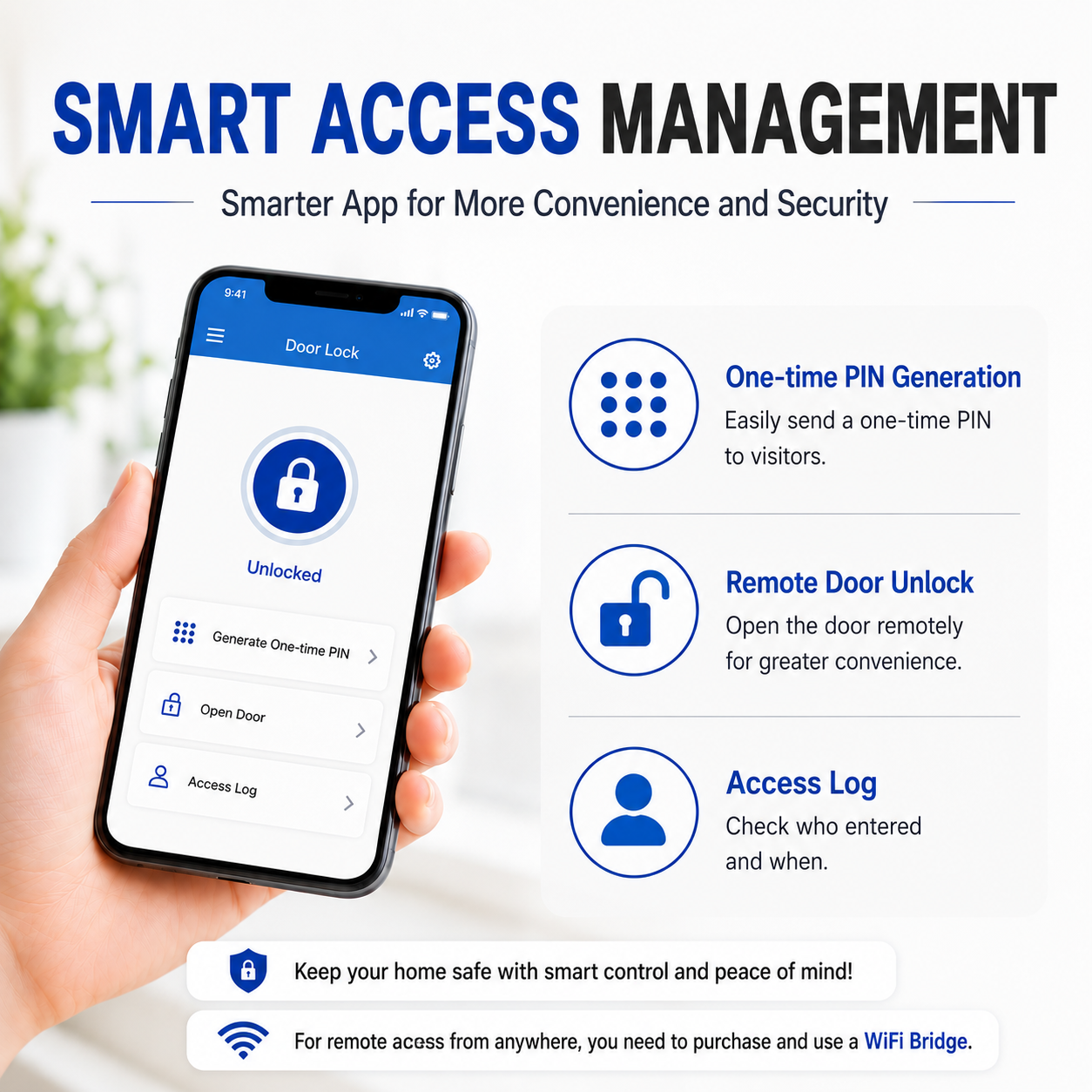 [Handle Lock][KAISER+]H5890 Smart Digital Door Lock | 4-Way / 5-Way Dual Safe | BLE | Optional Remote Wi-Fi | Made in Korea (Compatible with Samsung Systems)