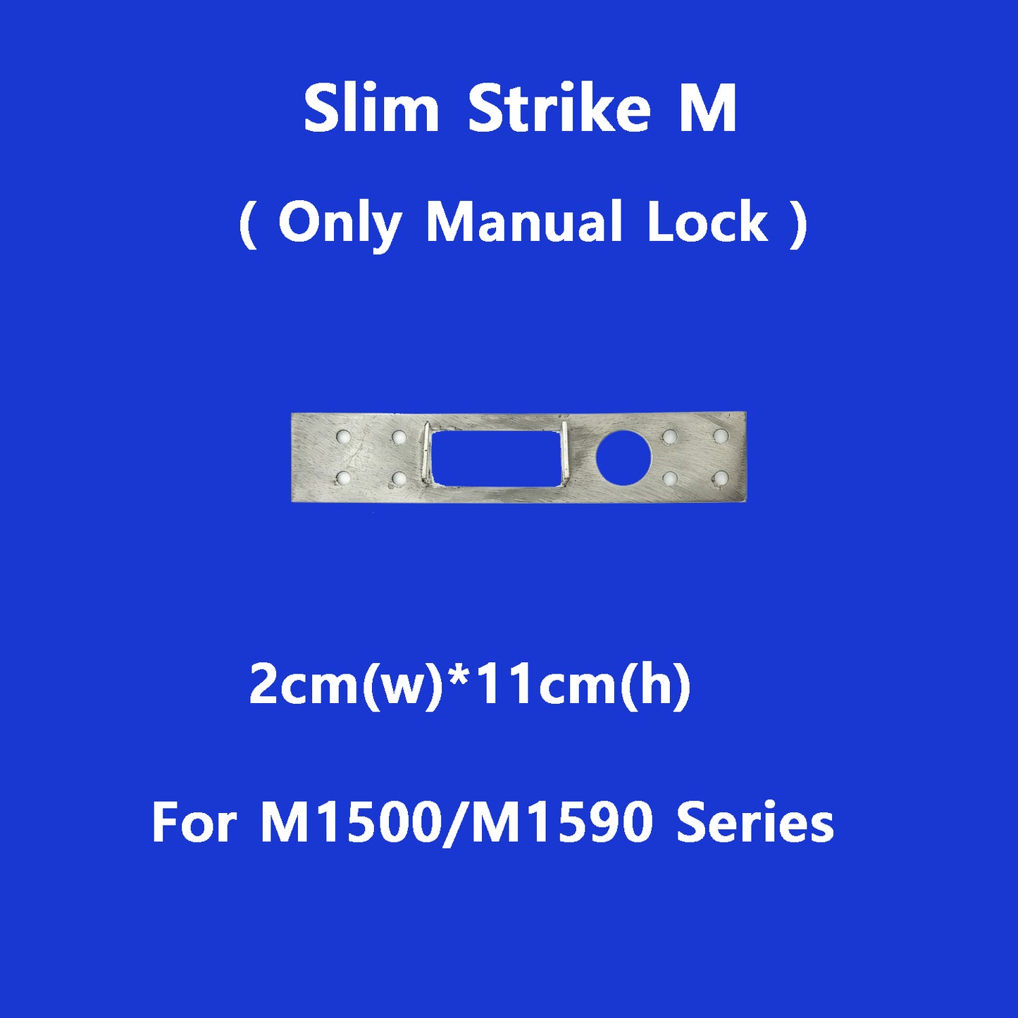 [Vertical Sliding Lock] M1500TNK  Digital Smart Rim Lock with PIN, RFID Card |Optional Remote Control & IoT (BLE + WiFi) | Main Door Swing Door| Made in Korea