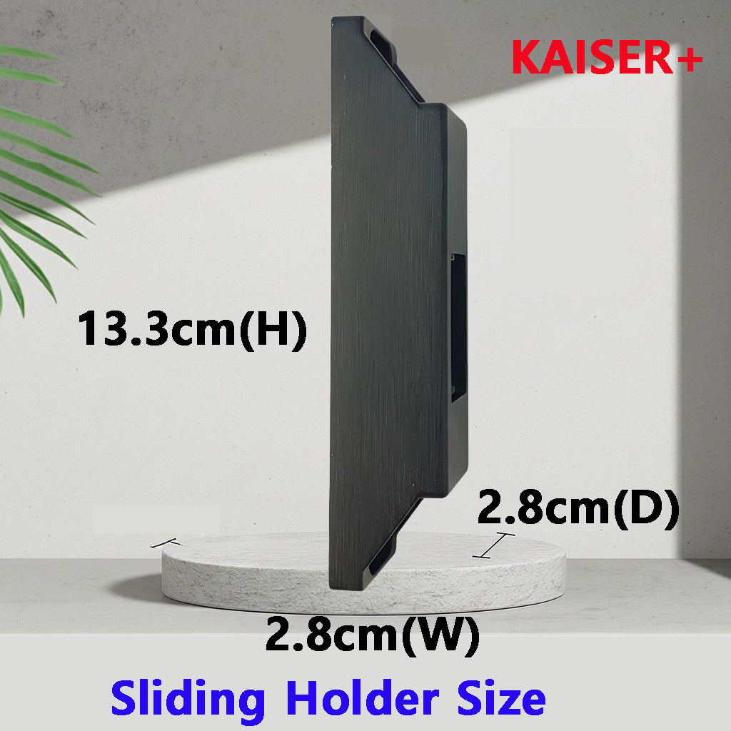 [Vertical Sliding Lock] M1590TKK 4Way Digital Smart Rim Lock with PIN, RFID Card, Fingerprint Metal Key |Optional Metal Key Remote Control & IoT (BLE + WiFi) | Main Door Swing Door| Made in Korea