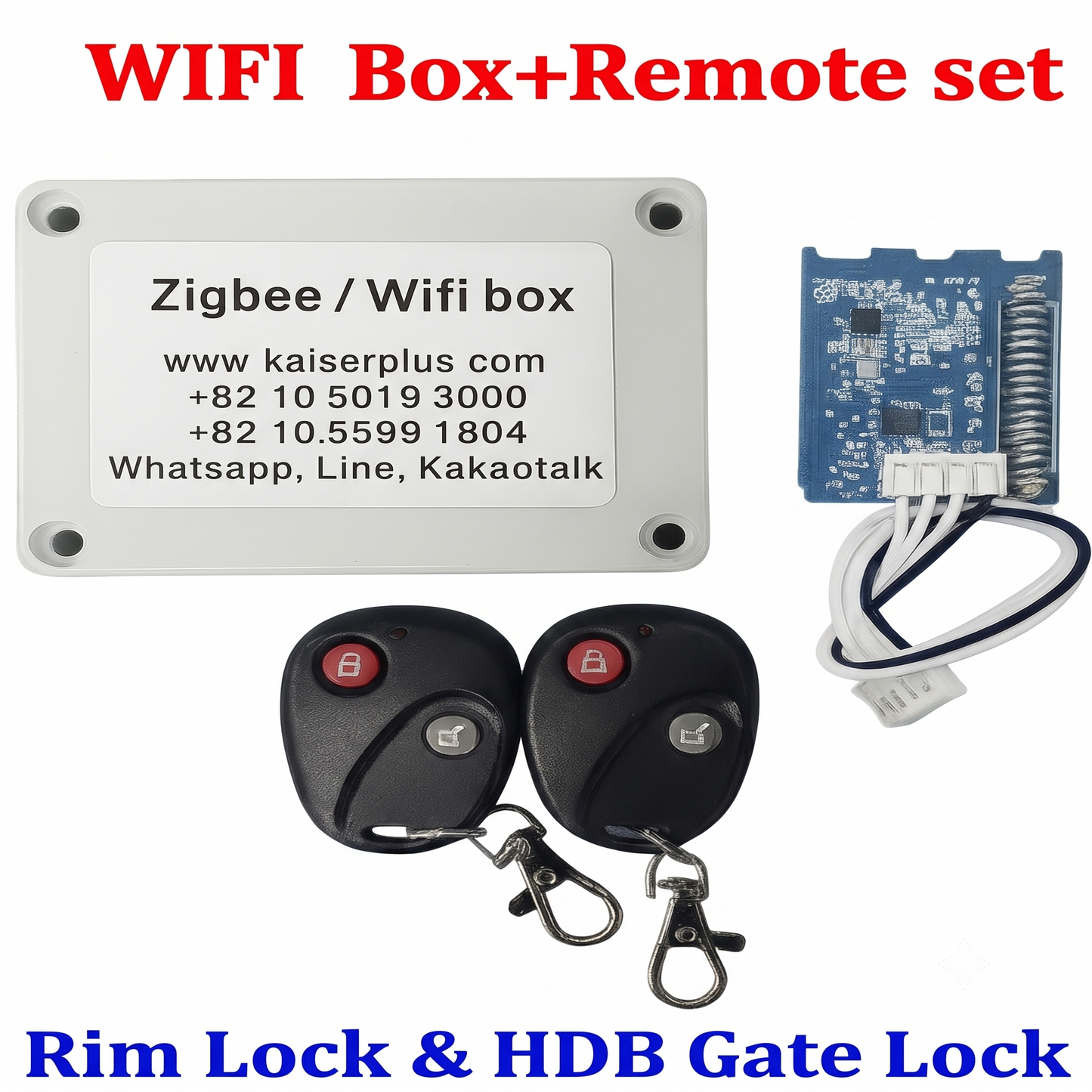 [Dual Safe] [KAISER+] Dual Safe Two-Way Metal Gate Digital Door Lock | HDB Grill Gate | Fingerprint | Remote |Optional Remote WiFi Box | Elderly Care | Child Safety | Security Facility