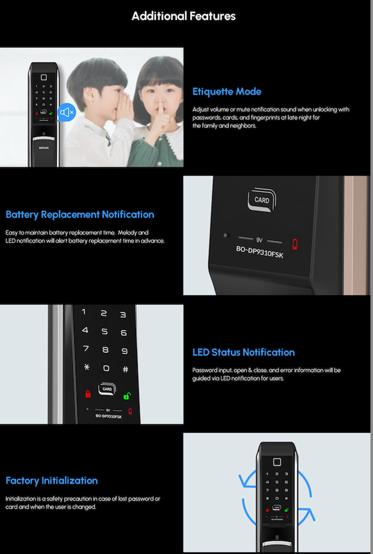 [HDB Gate Lock Bundle] MS5000FDG + MS9310FSK (SYNCRO Set) Dual Smart Lock for HDB Gates | PIN · RF Card · Fingerprint | Free Remote | Optional Wi-Fi | Made in Korea