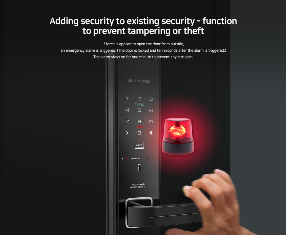[Handle Lock] 3way doorlock <BO-DL5300SK>