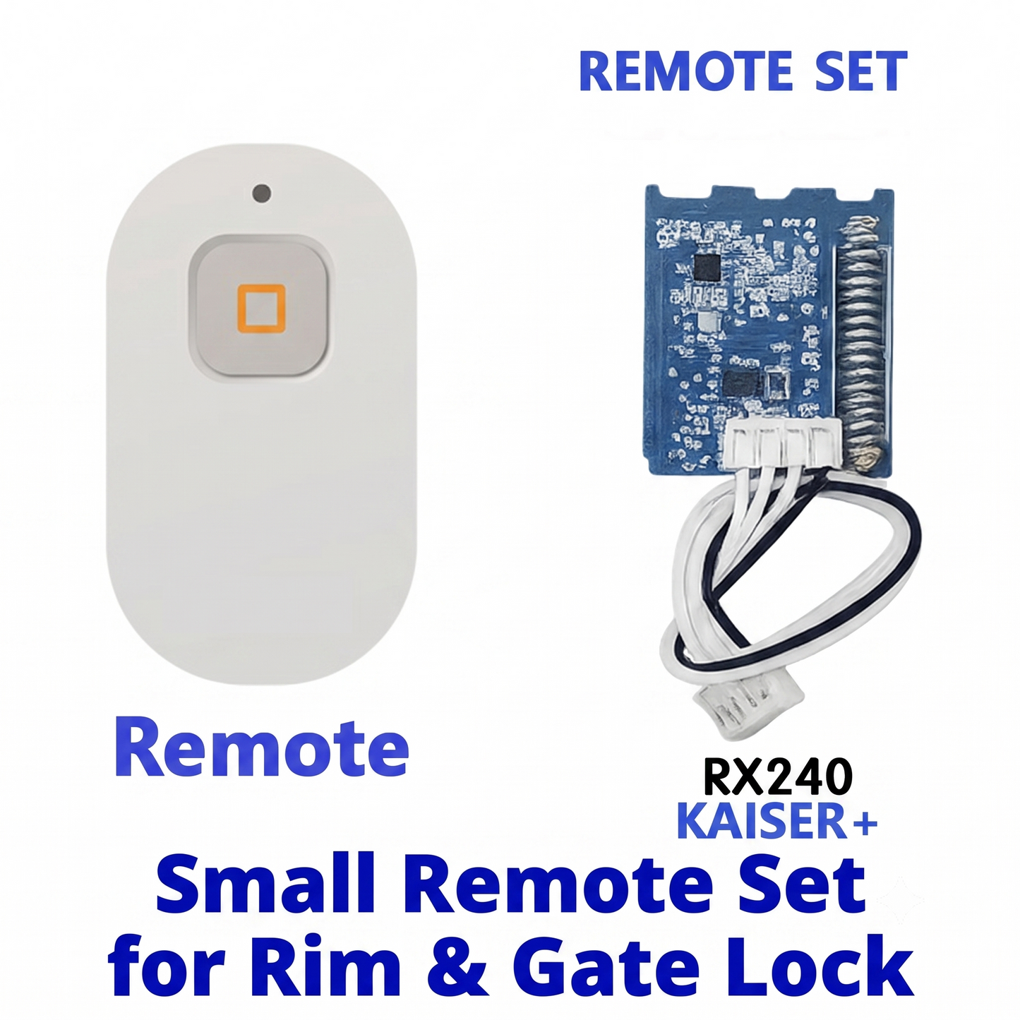 [Smart Remote] Remote, Receiver, WiFi Box for  Kaiser Plus, Hione Plus, Hivic, All Eaezea, Zansan, Kokom models manufactured by Hione Plus