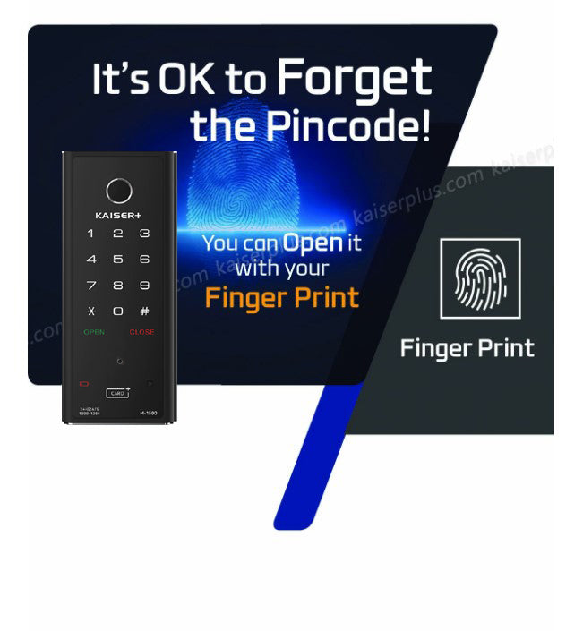 [HDB Gate] HDB Gate Lock M1593GNK  Digital Smart Lock with PIN, RFID Card, Fingerprint | Optional Remote IoT (WiFi) | Dementia, Nursing Home, Prison Use | Made in Korea