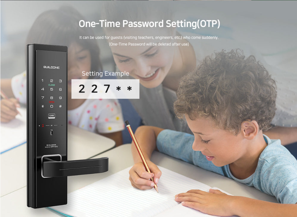 [HDB Gate Lock Bundle] MS5000FDG + DL5300SK (SYNCRO Set) Dual Smart Lock for HDB Gates | PIN · RF Card · Fingerprint | Free Remote | Optional Wi-Fi | Made in Korea