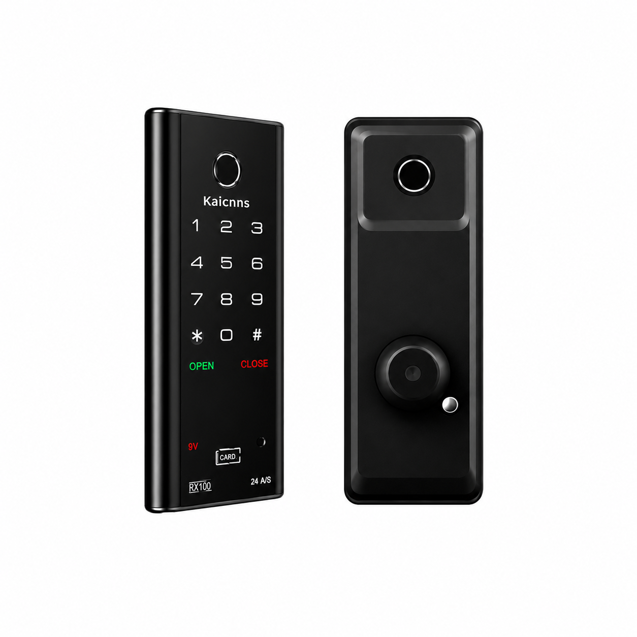 [Dual Safe] [KAISER+] Dual Safe Two-Way Metal Gate Digital Door Lock | HDB Grill Gate | Fingerprint | Remote |Optional Remote WiFi Box | Elderly Care | Child Safety | Security Facility