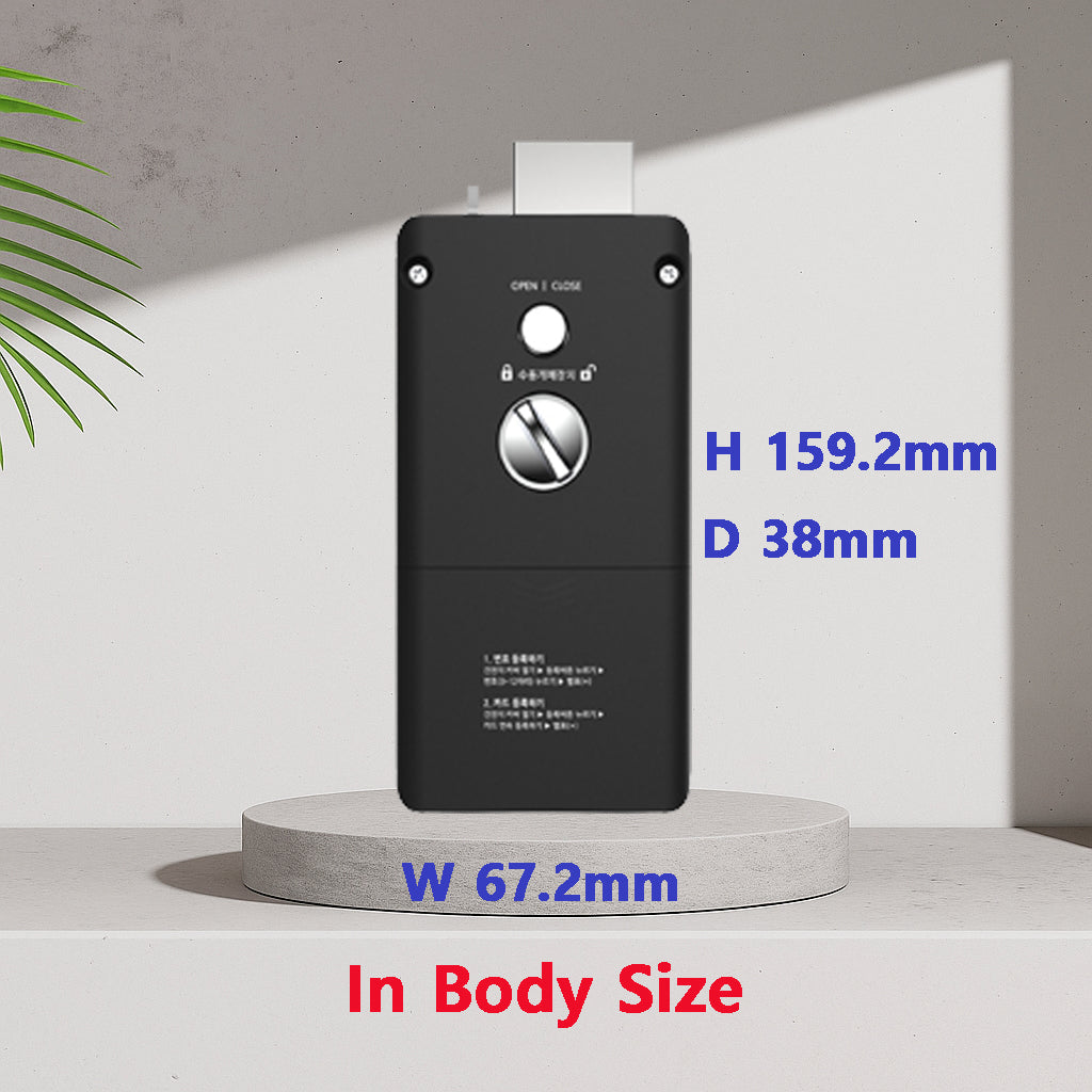 [Horizontal Rim Lock] M1590SNK  Digital Smart Rim Lock with PIN, RFID Card, Fingerprint | Remote Control & IoT (BLE + WiFi) | Main Door Swing Door| Made in Korea