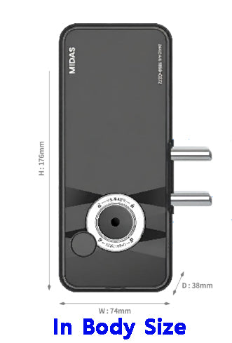 [HDB Gate Lock Bundle] MS5000FDG + MS9310FSK (SYNCRO Set) Dual Smart Lock for HDB Gates | PIN · RF Card · Fingerprint | Free Remote | Optional Wi-Fi | Made in Korea