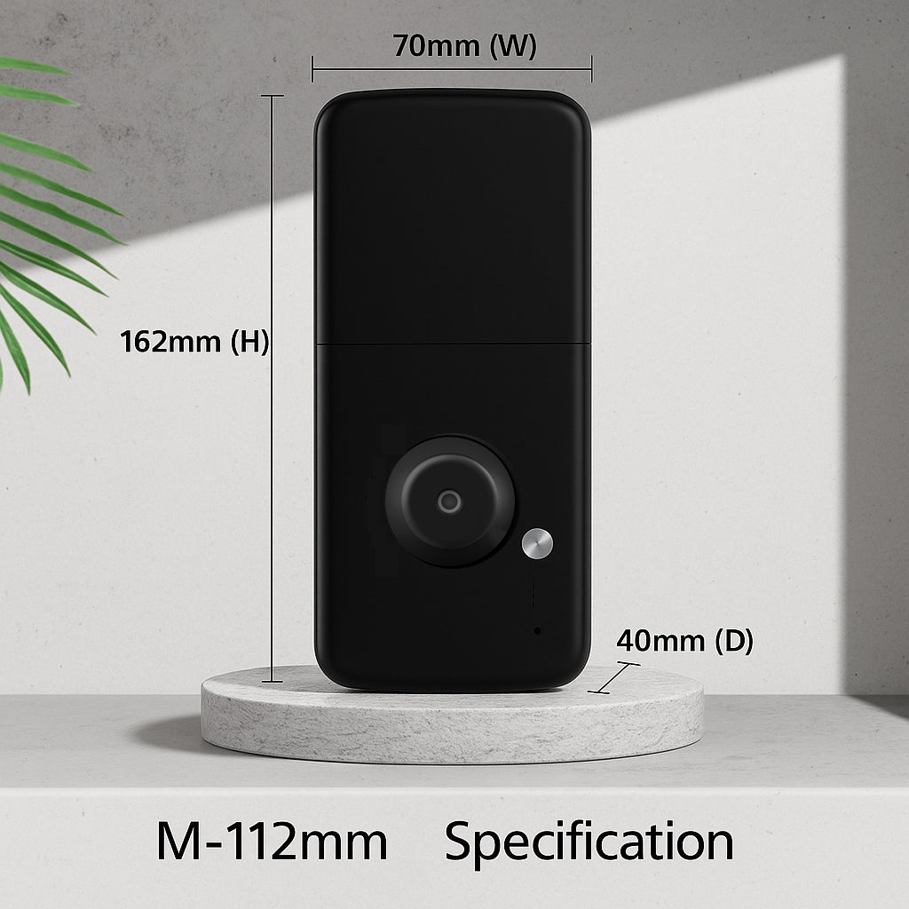 [HDB Gate Lock] M1500GNK  Digital Smart Lock with PIN, RFID Card, Fingerprint | Optional IoT (WiFi) | Dementia, Nursing Home, Prison Use | Made in Korea