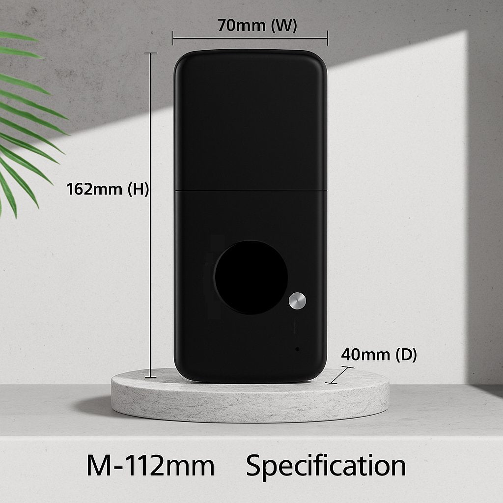 [HDB Gate Lock] KAISER+ M1192GNK Premium HDB Gate Smart Lock | Fingerprint, PIN Code & RFID Card | Optional WiFi & Remote Control | Family Safety Design | Made in Korea
